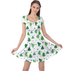 Christmas-trees Cap Sleeve Dress by nateshop