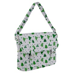 Christmas-trees Buckle Messenger Bag by nateshop