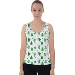 Christmas-trees Velvet Tank Top by nateshop