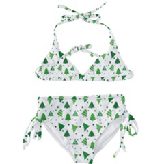 Christmas-trees Kids  Classic Bikini Set by nateshop