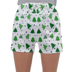 Christmas-trees Sleepwear Shorts by nateshop