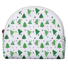 Christmas-trees Horseshoe Style Canvas Pouch by nateshop