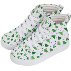 Christmas-trees Kids  Hi-top Skate Sneakers by nateshop