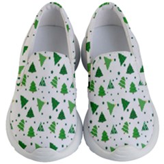 Christmas-trees Kids Lightweight Slip Ons by nateshop