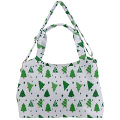 Christmas-trees Double Compartment Shoulder Bag by nateshop