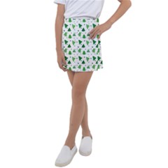 Christmas-trees Kids  Tennis Skirt by nateshop