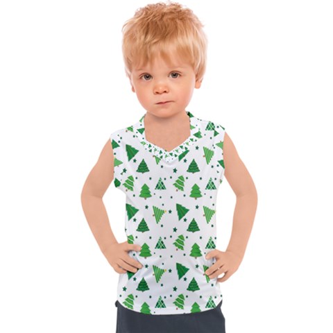 Christmas-trees Kids  Sport Tank Top by nateshop