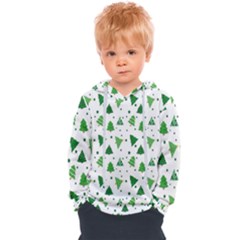 Christmas-trees Kids  Overhead Hoodie by nateshop