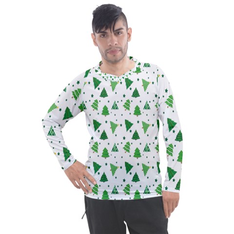 Christmas-trees Men s Pique Long Sleeve Tee by nateshop