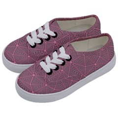 Triangle Kids  Classic Low Top Sneakers by nateshop
