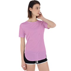 Background Pink Modern Perpetual Short Sleeve T-shirt