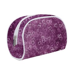 Background Purple Love Make Up Case (small) by nateshop