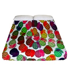 Watermelon Fitted Sheet (california King Size) by nateshop