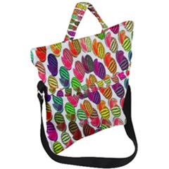 Watermelon Fold Over Handle Tote Bag by nateshop