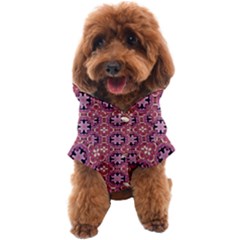 Abstract-background-motif Dog Coat