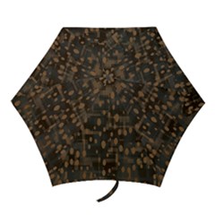 Abstract Dots Mini Folding Umbrellas