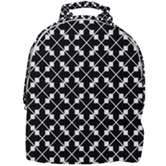 Abstract-black Mini Full Print Backpack