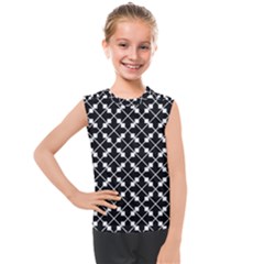 Abstract-black Kids  Mesh Tank Top by nateshop