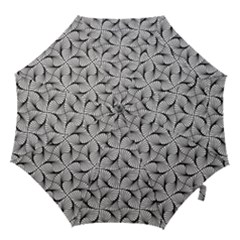 Abstract-gray Hook Handle Umbrellas (small)
