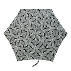 Abstract-gray Mini Folding Umbrellas