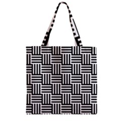 Basket Zipper Grocery Tote Bag by nateshop