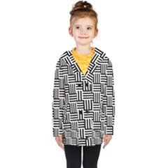 Basket Kids  Double Breasted Button Coat by nateshop