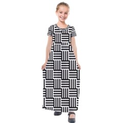 Basket Kids  Short Sleeve Maxi Dress by nateshop