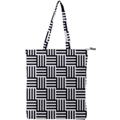 Basket Double Zip Up Tote Bag by nateshop