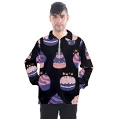 Birthday-cake Men s Half Zip Pullover by nateshop