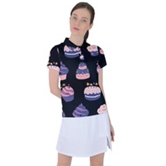 Birthday-cake Women s Polo Tee