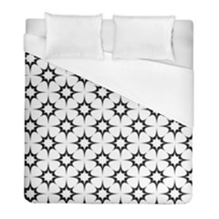 Black-white Duvet Cover (full/ Double Size) by nateshop