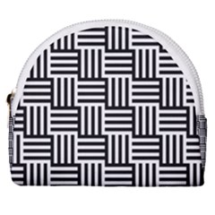 Basket Horseshoe Style Canvas Pouch by nateshop