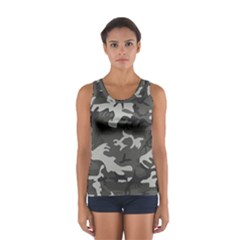 Camouflage Sport Tank Top  by nateshop