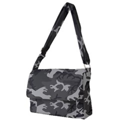 Camouflage Full Print Messenger Bag (l)
