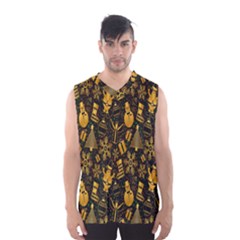 Christmas Gold Men s Basketball Tank Top by nateshop