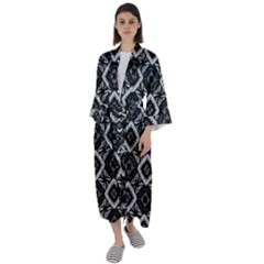 Digital Maxi Satin Kimono by nateshop