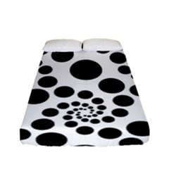 Dot Fitted Sheet (full/ Double Size) by nateshop