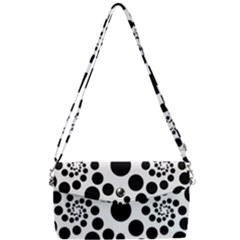 Dot Removable Strap Clutch Bag