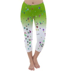 Effect Capri Winter Leggings  by nateshop