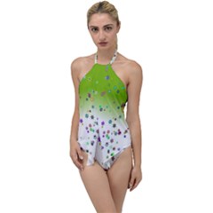 Effect Go With The Flow One Piece Swimsuit by nateshop