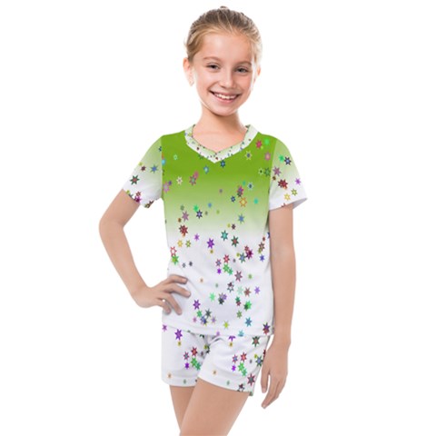 Effect Kids  Mesh Tee And Shorts Set by nateshop