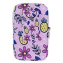 Flowers purple Waist Pouch (Large) View2