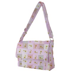 Giraffe Full Print Messenger Bag (l)