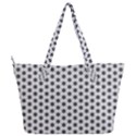 Gray Motif Full Print Shoulder Bag View2