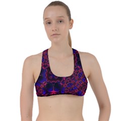 Jones Criss Cross Racerback Sports Bra by MRNStudios