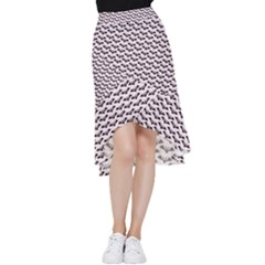 Halloween Frill Hi Low Chiffon Skirt