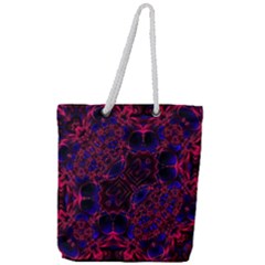 Jones Full Print Rope Handle Tote (large) by MRNStudios