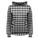 Houndstooth Women s Pullover Hoodie View1