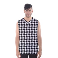 Houndstooth Men s Basketball Tank Top by nateshop