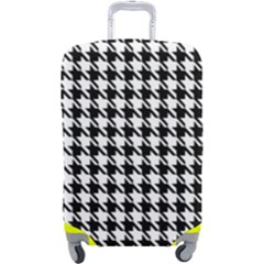 Houndstooth Luggage Cover (large)